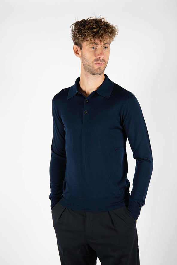 maglia POLO blu notte