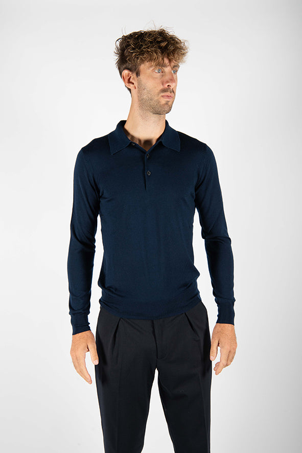 maglia POLO blu notte