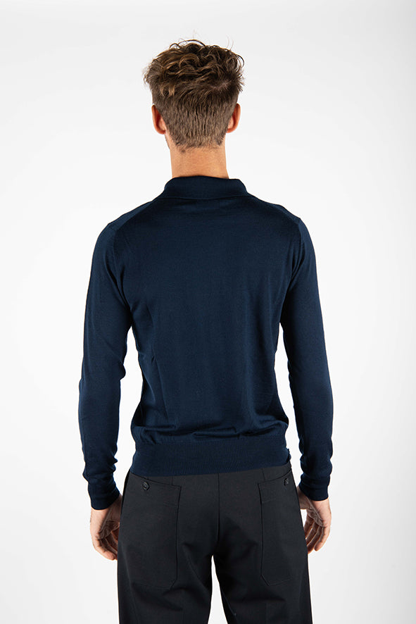 maglia POLO blu notte