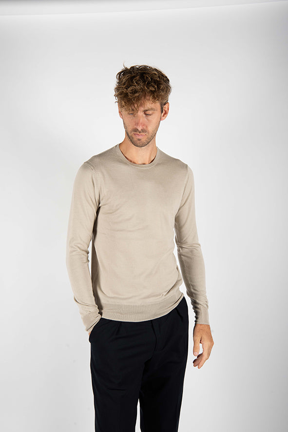 maglia FINEZZA gesso