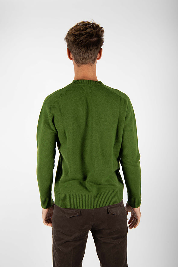 maglia PULL V verde