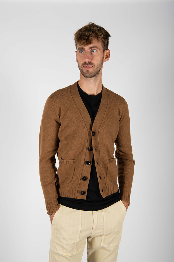 maglia CARDIGAN cammello