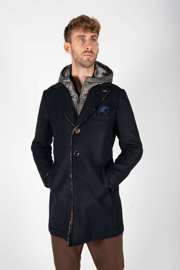 cappotto ANDY403 blu